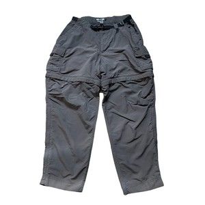 REI Womens UPF 50+ Nylon Convertible Sahara Zip Off Hiking Outdoor Pants Size 4P